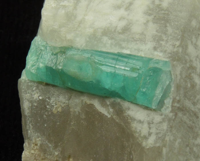 Elbaite Tourmaline in Quartz from Nuristan, Afghanistan