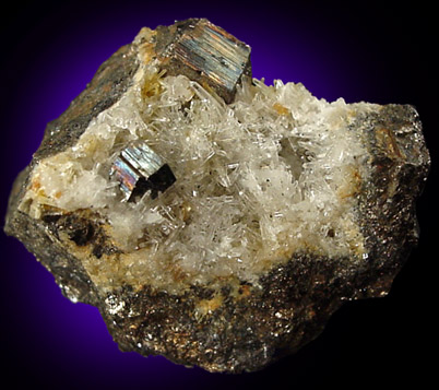 Pyrrhotite and Quartz from Mina el Potos, Santa Eulalia District, Aquiles Serdn, Chihuahua, Mexico
