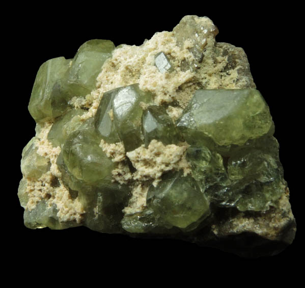 Andradite var. Demantoid Garnet from Tubussis Farm 22, Erongo Region, Namibia