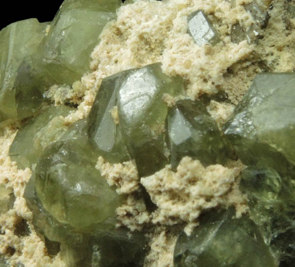 Andradite var. Demantoid Garnet from Tubussis Farm 22, Erongo Region, Namibia