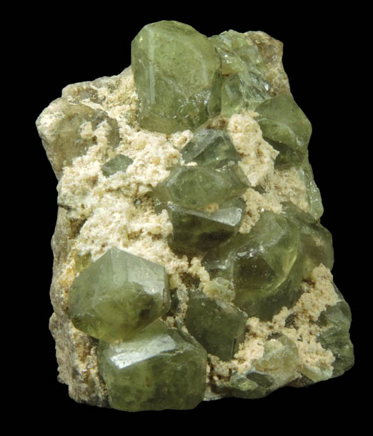 Andradite var. Demantoid Garnet from Tubussis Farm 22, Erongo Region, Namibia