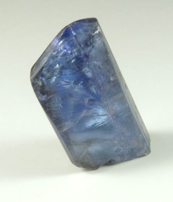 Tanzanite Crystal (blue gem variety of the mineral Zoisite) from Merelani Hills, western slope of Lelatama Mountains, Arusha Region, Tanzania (Type Locality for Tanzanite)