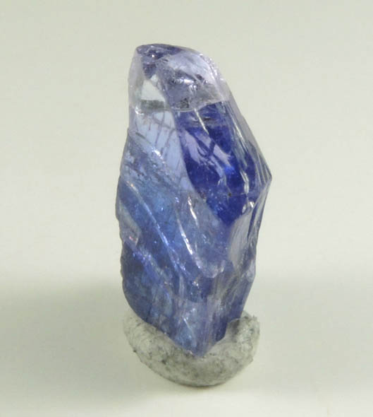 Tanzanite Crystal (blue gem variety of the mineral Zoisite) from Merelani Hills, western slope of Lelatama Mountains, Arusha Region, Tanzania (Type Locality for Tanzanite)