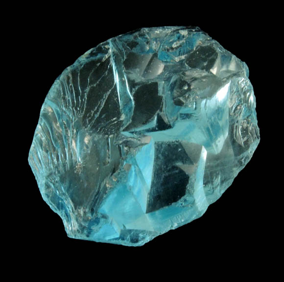 Topaz (gem-grade) from Virgem de Lapa, Minas Gerais, Brazil