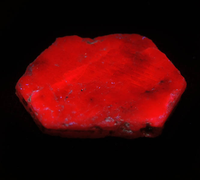 Corundum var. Ruby from Taita Hills, Tsavo West, Kenya