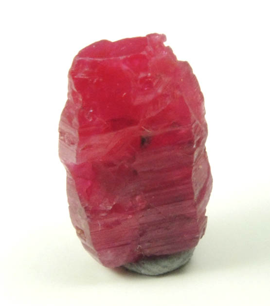 Corundum var. Ruby from Mogok District, 115 km NNE of Mandalay, Mandalay Division, Myanmar (Burma)