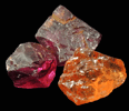 Spessartine and Pyrope Garnet (facet rough including color change garnet) from Kenya and Tanzania