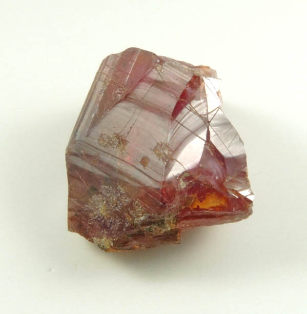 Corundum var. Ruby from Central Highland Belt, near Ratnapura, Sabaragamuwa Province, Sri Lanka