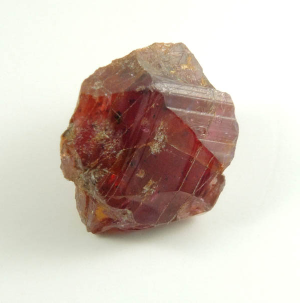 Corundum var. Ruby from Central Highland Belt, near Ratnapura, Sabaragamuwa Province, Sri Lanka
