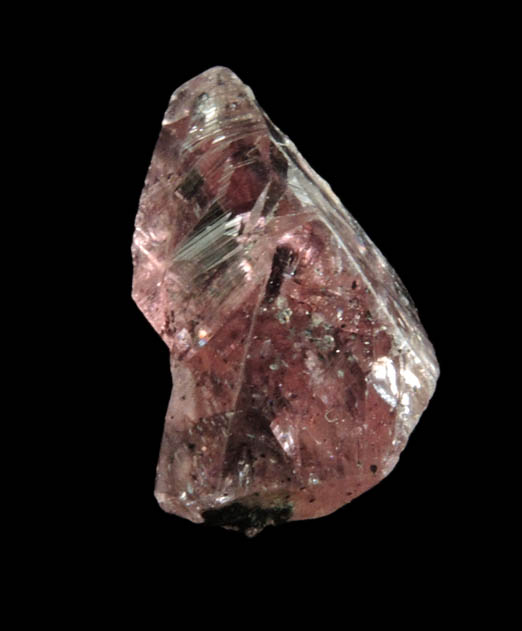 Corundum var. Pink Sapphire (gem-grade) from Central Highland Belt, near Ratnapura, Sabaragamuwa Province, Sri Lanka