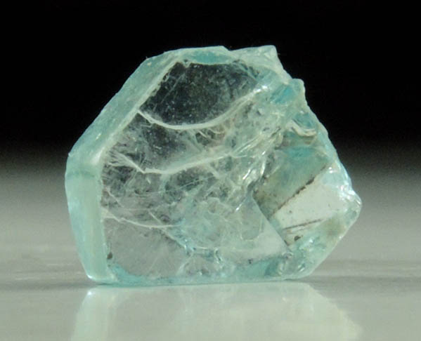 Topaz (blue gem-grade cleavage) from Itinga, Minas Gerais, Brazil