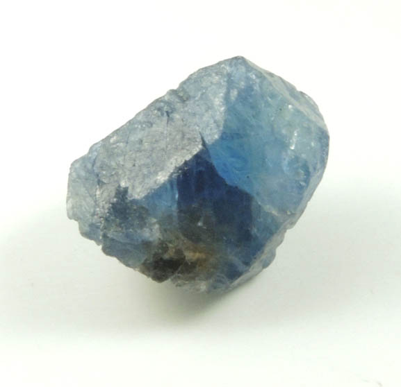 Corundum var. Blue Sapphire from Mogok District, 115 km NNE of Mandalay, Mandalay Division, Myanmar (Burma)