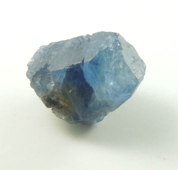 Corundum var. Blue Sapphire from Mogok District, 115 km NNE of Mandalay, Mandalay Division, Myanmar (Burma)