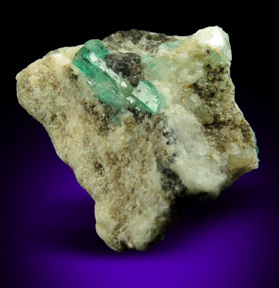 Beryl var. Emerald from Swat District, Khyber Pakhtunkhwa Province, Pakistan