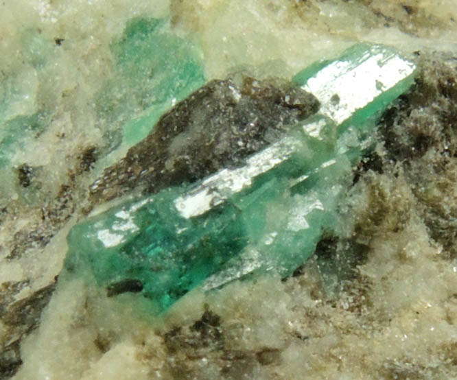 Beryl var. Emerald from Swat District, Khyber Pakhtunkhwa Province, Pakistan