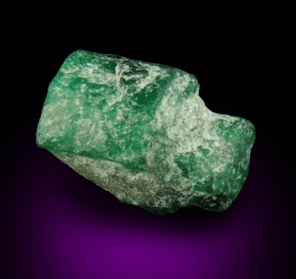 Beryl var. Emerald from Herat-Panjsher Fault, southeastern slope of the Panjshir River, Buzmal-Khenj area, Panjshir Province, Afghanistan