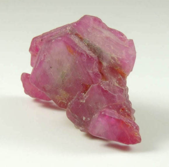 Corundum var. Ruby from Mogok District, 115 km NNE of Mandalay, Mandalay Division, Myanmar (Burma)