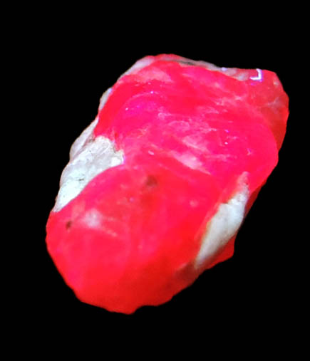 Corundum var. Ruby from Mogok District, 115 km NNE of Mandalay, Mandalay Division, Myanmar (Burma)