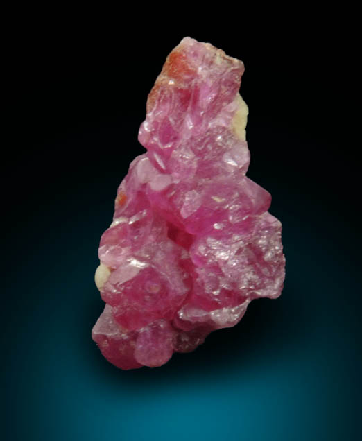 Corundum var. Ruby from Mogok District, 115 km NNE of Mandalay, Mandalay Division, Myanmar (Burma)