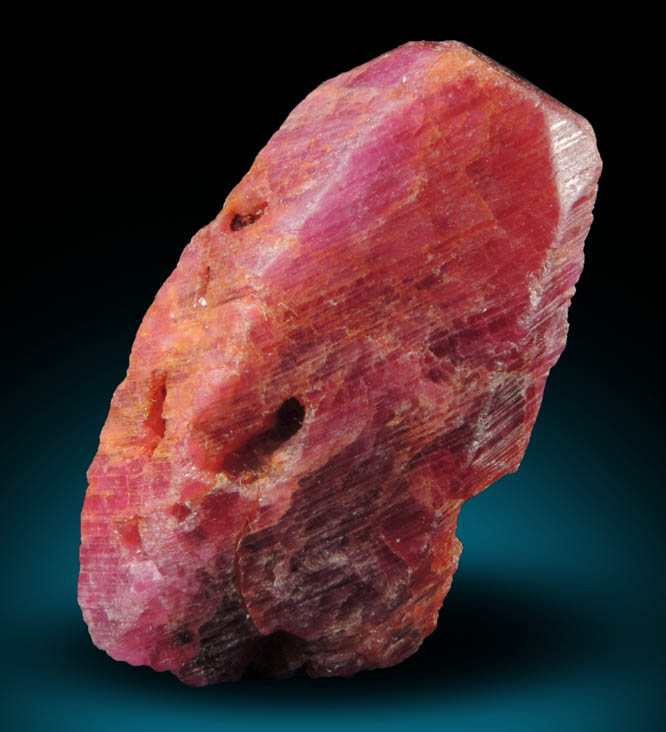 Corundum var. Ruby from Mogok District, 115 km NNE of Mandalay, Mandalay Division, Myanmar (Burma)