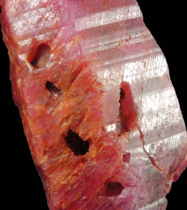 Corundum var. Ruby from Mogok District, 115 km NNE of Mandalay, Mandalay Division, Myanmar (Burma)