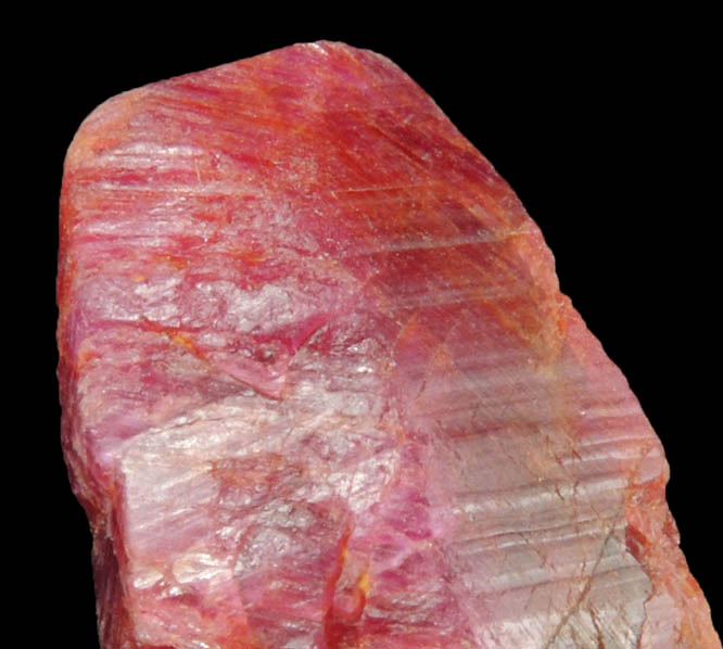 Corundum var. Ruby from Mogok District, 115 km NNE of Mandalay, Mandalay Division, Myanmar (Burma)