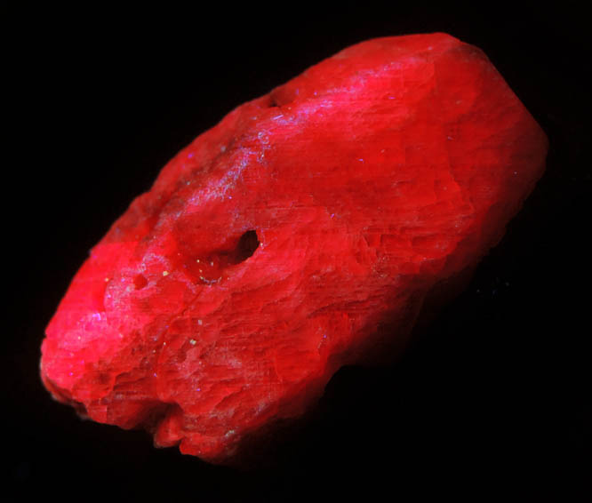 Corundum var. Ruby from Mogok District, 115 km NNE of Mandalay, Mandalay Division, Myanmar (Burma)