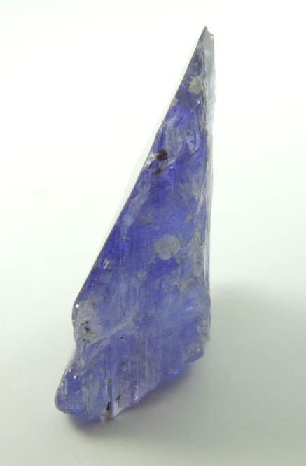 Tanzanite Crystal (blue gem variety of the mineral Zoisite) from Merelani Hills, western slope of Lelatama Mountains, Arusha Region, Tanzania (Type Locality for Tanzanite)