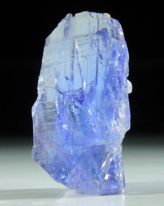 Tanzanite Crystal (blue gem variety of the mineral Zoisite) from Merelani Hills, western slope of Lelatama Mountains, Arusha Region, Tanzania (Type Locality for Tanzanite)