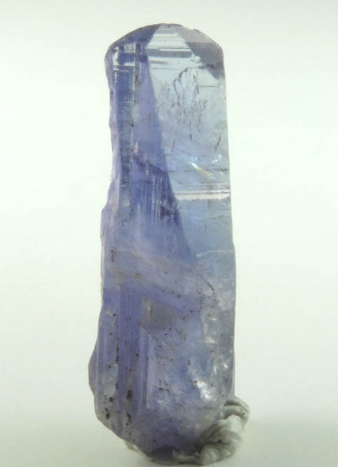 Tanzanite Crystal (blue gem variety of the mineral Zoisite) from Merelani Hills, western slope of Lelatama Mountains, Arusha Region, Tanzania (Type Locality for Tanzanite)