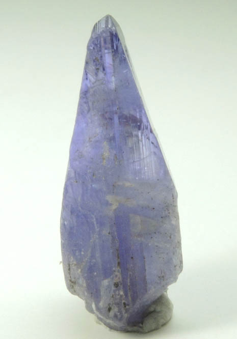 Tanzanite Crystal (blue gem variety of the mineral Zoisite) from Merelani Hills, western slope of Lelatama Mountains, Arusha Region, Tanzania (Type Locality for Tanzanite)