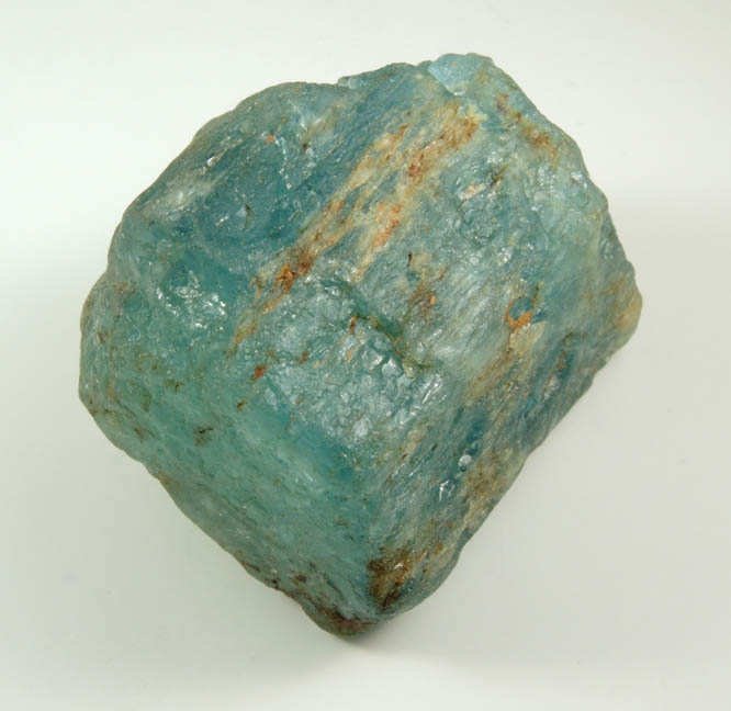 Beryl var. Aquamarine (gem rough) from Mocuba, Alto Ligonha, Zambezia Province, Mozambique