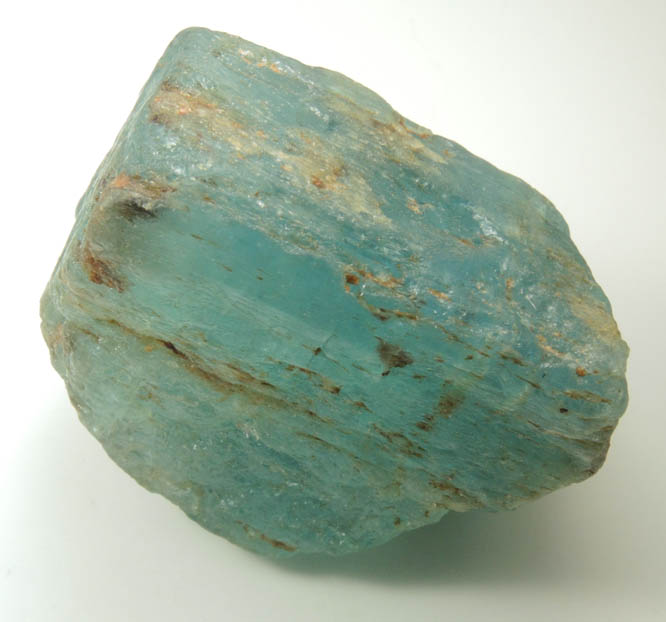 Beryl var. Aquamarine (gem rough) from Mocuba, Alto Ligonha, Zambezia Province, Mozambique