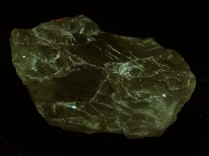 Beryl var. Heliodor (gem rough) from Minas Gerais, Brazil