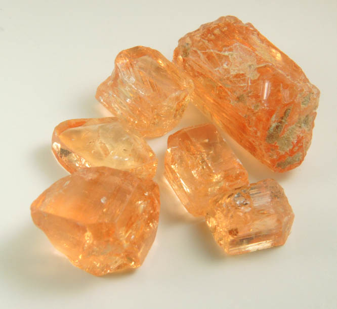 Topaz (gem-grade cutting rough) from Ghundao Hill, Katlang, Mardan District, Khyber Pakhtunkhwa, Pakistan