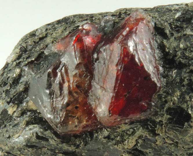 Zircon in biotite schist from Gilgit District, Gilgit-Baltistan, Pakistan