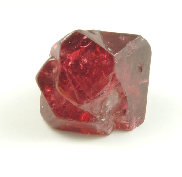 Spinel (twinned crystals) from Mogok District, 115 km NNE of Mandalay, Mandalay Division, Myanmar (Burma)