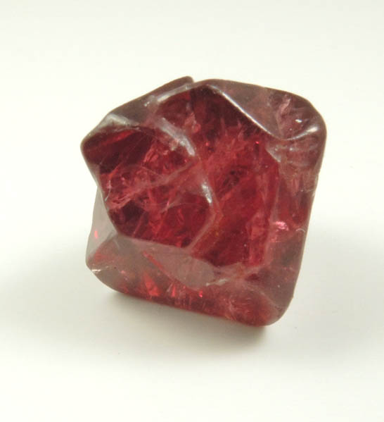 Spinel (twinned crystals) from Mogok District, 115 km NNE of Mandalay, Mandalay Division, Myanmar (Burma)