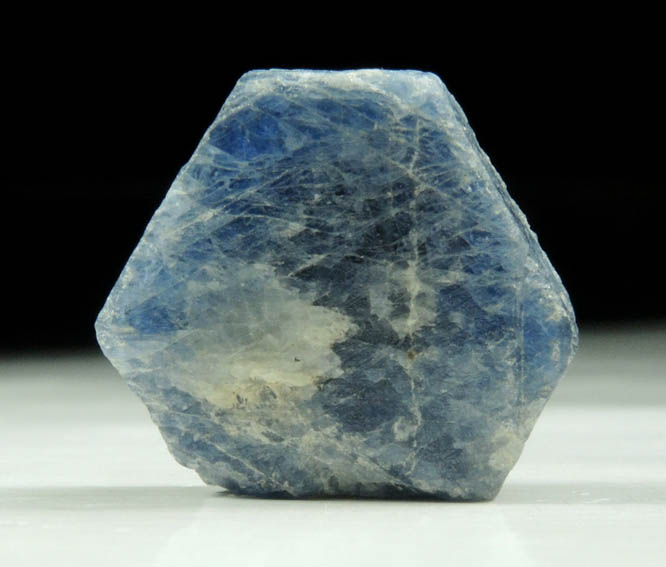 Corundum var. Blue Sapphire from Zazafotsy, Ihosy District, Madagascar