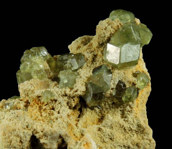 Andradite var. Demantoid Garnet from Ghazni Province, Afghanistan