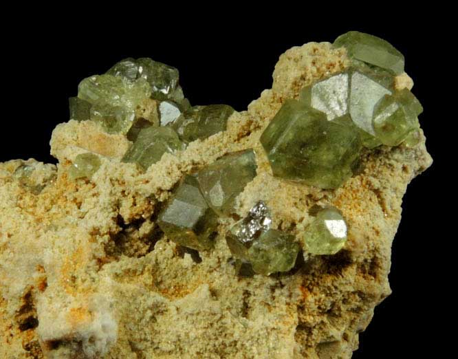 Andradite var. Demantoid Garnet from Ghazni Province, Afghanistan