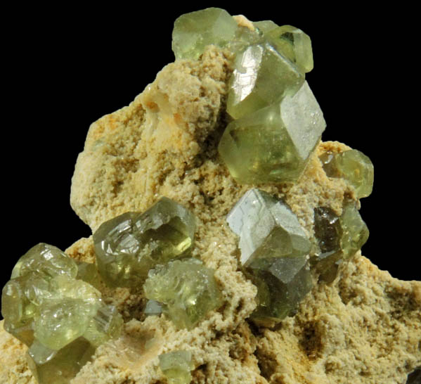 Andradite var. Demantoid Garnet from Ghazni Province, Afghanistan