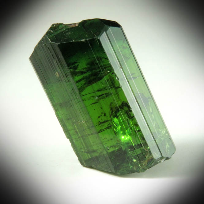 Elbaite var. Chrome Tourmaline from Commander Mine, Adonjukin, Tanzania