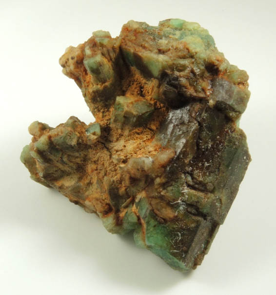 Beryl var. Emerald from Herat-Panjsher Fault, southeastern slope of the Panjshir River, Buzmal-Khenj area, Panjshir Province, Afghanistan