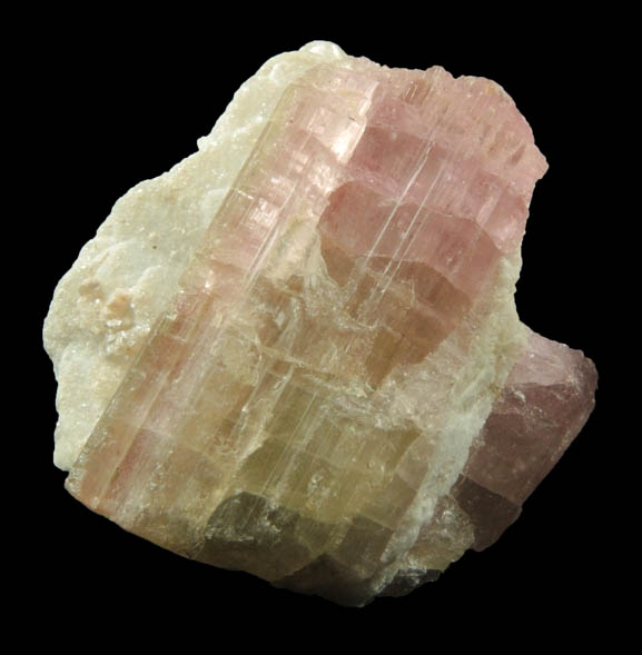 Elbaite var. Rubellite Tourmaline from Himalaya Mine, Mesa Grande District, San Diego County, California