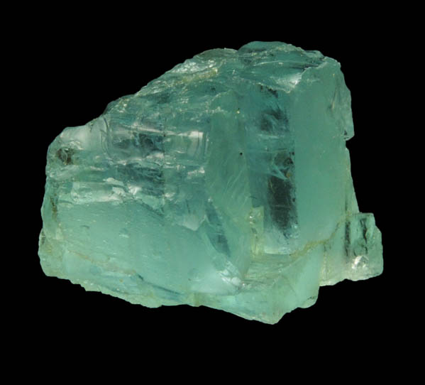 Beryl var. Aquamarine (cutting rough) from Minas Gerais, Brazil