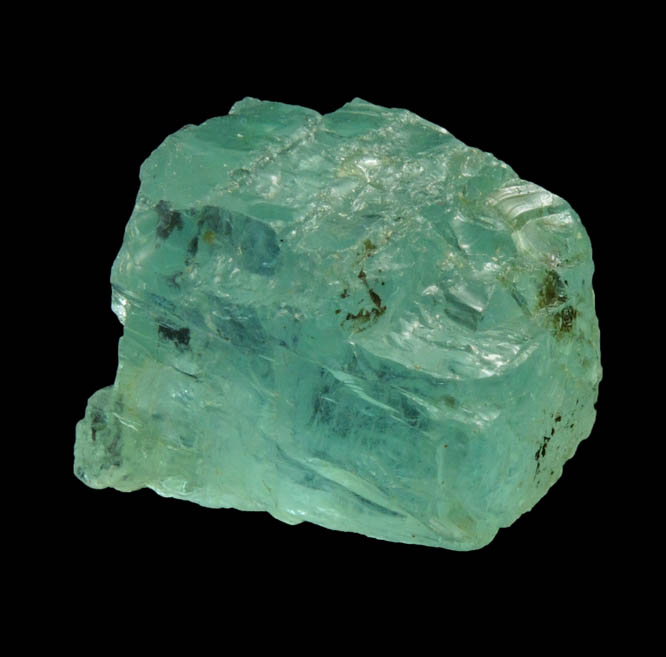 Beryl var. Aquamarine (cutting rough) from Minas Gerais, Brazil