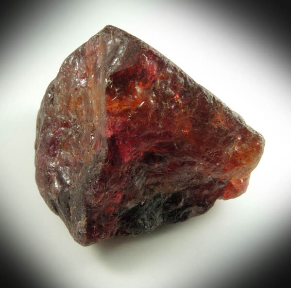 Elbaite var. Rubellite Tourmaline (facet rough) from Alto Ligonha District, Zambezia, Mozambique