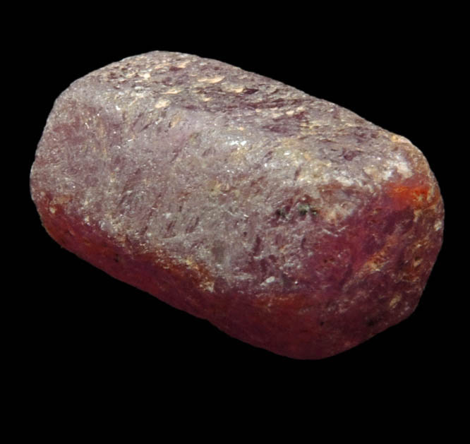 Corundum var. Ruby from Jos placer deposits, Kaduna, Nigeria