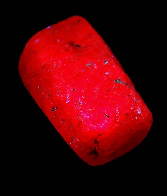 Corundum var. Ruby from Jos placer deposits, Kaduna, Nigeria